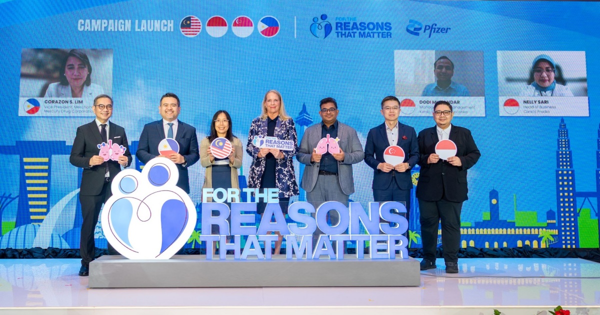 辉瑞推动呼吸健康倡议　应对东南亚老龄化挑战