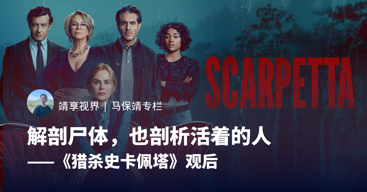 解剖尸体，也剖析活着的人——《猎杀史卡佩塔》观后